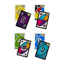 Mattel UNO - Flip Side - Jeu de Cartes Famille - Uno avec cartes reversibles