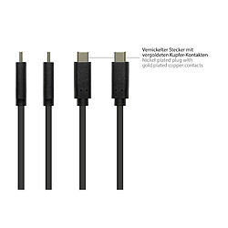 Avis Good Connections USB 3.2 Gen.2 Anschlusskabel 0,5m St. A/ St. USB-C schwarz