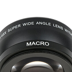 Avis Objectif macro grand angle 55mm