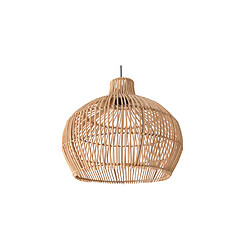 Avis ICONIK INTERIOR Lampe de plafond en rotin - Lampe suspendue au stile Boho Bali - Elan Naturel