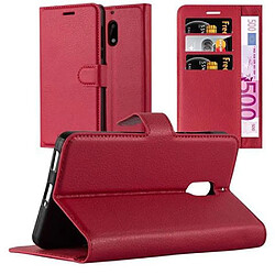 Cadorabo Coque Nokia 6 2017 Etui en Rouge