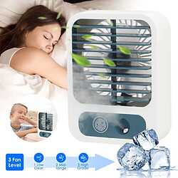 Portable Mini Air Cooler USB Air Conditioner Humidifier Purifier Fan