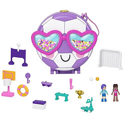 Mattel Polly Pocket - Coffret Match De Foot - Poupée Mini-Univers