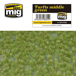 Mig Jimenez Ammo Turfs Middle Green - Décor Modélisme