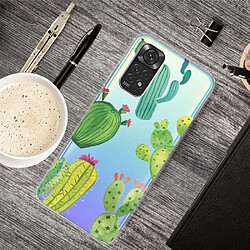 Coque en TPU anti-rayures cactus pour votre Xiaomi Redmi Note 11S 4G/Redmi Note 11 4G (Qualcomm)