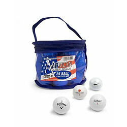 Second Chance 25 balles de golf de récupération Sac PVC