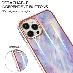 Coque en TPU + acrylique motif nuage d'aurore, antichoc, hybride style A pour votre Apple iPhone 13 Pro 6.1 pouces