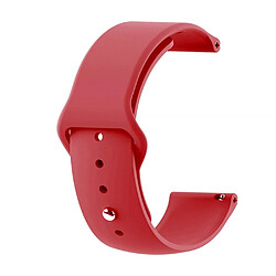 Avis Bracelet en silicone rouge pour votre Huawei Watch GT/Watch Magic