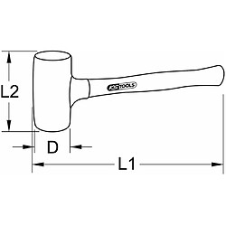 Avis KS Tools Maillet sans rebond 645 g 140.5255