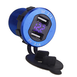 Acheter RV / Yacht / Motorcycle Modified USB Belt Switch Chargeur étanche 12V-30v Blue