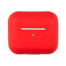 Coque en silicone rouge pour votre AirPods 3