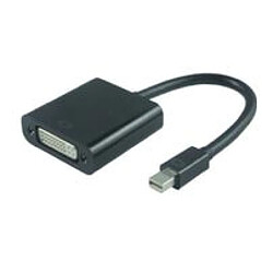 Disney Microconnect Mini DisplayPort-DVI Mini DisplayPort DVI Noir