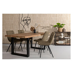 Moloo MANAUS-Table repas 6/8 personnes L180, Manguier "tree top"et Archi