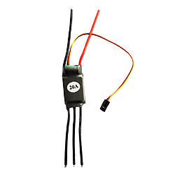 Acheter 20-60A ESC Sans Brosse Bidirectionnel Pour Pièces De Bateau De Voiture Télécommandée RC 2-4S 20A