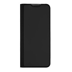 Etui en PU DUX DUCIS avec support et porte-carte, noir pour votre Oppo Reno7 5G (Global)/Find X5 Lite