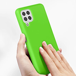 Acheter Avizar Coque Samsung Galaxy A22 Silicone Semi rigide Finition Soft Touch Fine Vert