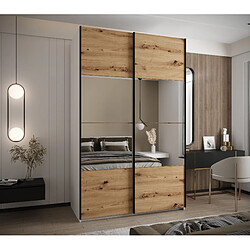 Abiks Meble Armoire à portes battantes Lux 4 245,5/150/64 2 portes