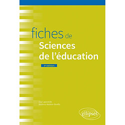 Fiches de sciences de l'éducation