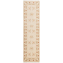 Vidal Tapis de couloir en laine 300x79 brun Darya