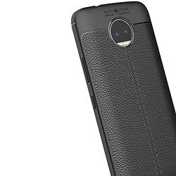 Avis Wewoo Coque noir pour Motorola Moto G5S Plus Litchi Texture couverture complète TPU Housse de protection arrière