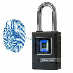 Avis MASTER LOCK Cadenas Biométrique Haute Securité - Etanche - Empreinte Digitale et Code Directionnel de Secours - 4901EURDLHCC