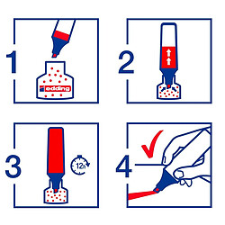 Marqueur fluorescent Edding EcoLine 24 Vert clair (10 Unités) pas cher