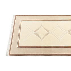 Acheter Vidal Tapis de couloir en laine 302x84 brun Darya