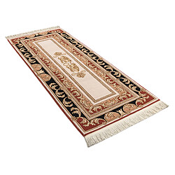 Vidal Tapis de couloir en laine 201x84 beige Darya