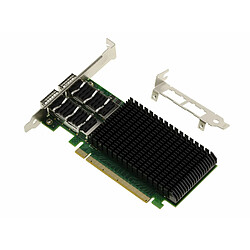 Acheter Kalea-Informatique Carte réseau PCIe pour serveur ou PC Dual 100G QSFP28 2 ports. Chipset Mellanox ConnectX 4