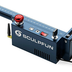 Acheter SCULPFUN S30 Ultra 22W, Découpeur laser, Carte mère à assistance pneumatique 32 bits améliorée - 600x600mm