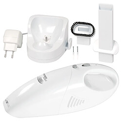 Aspirateur à Main sans Fil, Rechargeable, sans Sac, Batterie, 1400 , Blanc, Clatronic, AKS 827 pas cher