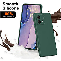 Htdmobiles Coque pour Motorola Moto G84 5G - housse etui silicone gel fine + film ecran - VERT