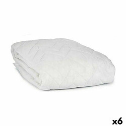 Gift Decor Protecteur de matelas Blanc 150 x 190 cm (6 Unités)