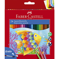 FABER-CASTELL Crayons couleur KINDER-AQUARELLE, étui carton ()