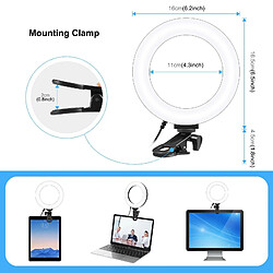 Yonis Ring Light USB 3 Modes Pour Selfies