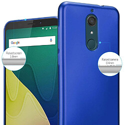 Cadorabo Coque WIKO VIEW XL Etui en Bleu pas cher