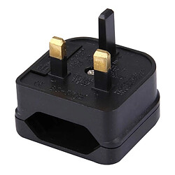 Wewoo BS-5732 Portable UE Plug to UK Adaptateur Convertisseur de Voyage Prise de courant avec Fusible