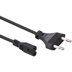 MACLEAN MCTV-810 Maclean MCTV-810 Power cable 2 pin 3M plug EU