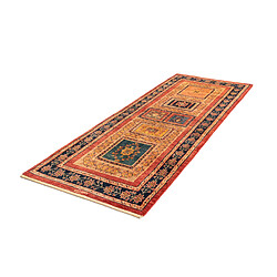 Vidal Tapis de couloir en laine 229x86 rouge Kashkuli