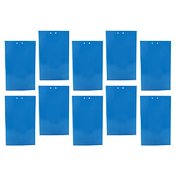 10pcs Collants Collants Colle Pour Insectes Volants Insectes Utiles Pièges Pièges Bleu