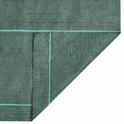 Acheter vidaXL Membrane anti-mauvaises herbes vert 2x25 m PP