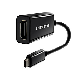 Avis MOOOV Adaptateur USB-C mâle vers HDMI fem. 0,23 m - noir