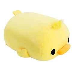 Universal Oreiller en peluche graisse de canard douce de 40 cm Peluche animal en peluche plume de canard peluche canard jaune kawaii literie coussin coussin bébé fille cadeau | Peluche animal