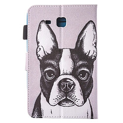 Avis Wewoo Housse Étui pour Samsung Galaxy Tab A 7.0 2016 / T280 beau dessin animé BullChien motif horizontal en cuir flip avec support et Slots de cartes Pen Slot