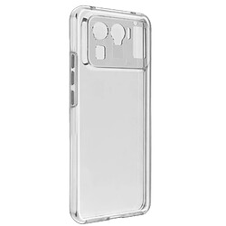 Avizar Coque Xiaomi Mi 11 Ultra 5G Arrière Rigide et Avant Souple Transparent