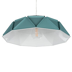 Acheter Beliani Lampe suspension SENIA Métal Turquoise