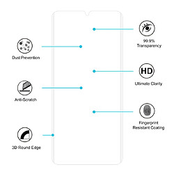 Acheter Wewoo Film de verre trempé Pour XIAOMI MI CC9 Pro / MI Note 10 Global 0.26mm 9H 3D Explosif anti-déflagrant de cintré thermiquement en plein écran Transparent