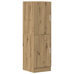 vidaXL Armoire de cuisine chêne artisanal 38x41,5x131,5 cm