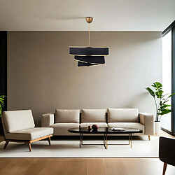 Hanah Home Suspension en métal Couper noir.