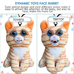 Universal Funny mignon expression faciale changer les poupées de jouets en peluche farcis animaux pour cadeau pas cher